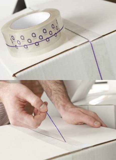 Koli bandı, bu kadar basit bir sistemle açılabilir aslında!