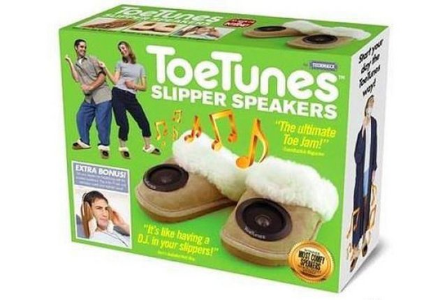 Hoparlörlü terlikler