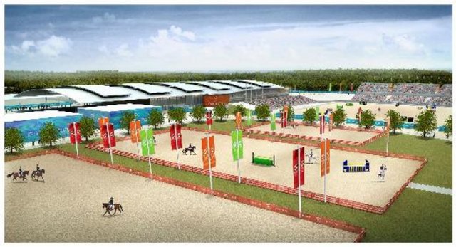 Esenler Kümesi  - Esenler Kümesi'nde, üç yeni spor tesisi (Olimpik Basketbol Merkezi, Esenler Golf Kulübü, Ulusal Binicilik Merkezi) bulunuyor. Bu tesisler, yakın çevrede bulunan Oyunlar sonrası Olimpik Şehir bölgesinde yaşayan nüfusa ve bitişiğindeki harp okuluna kentsel bir miras olarak kalacak. Bölgenin mevcut engebeli arazisi; Esenler Golf Kulübü ve Ulusal Binicilik Merkezi'nin tasarımına entegre edilecek. Ayrıca, bu kümenin daha da geliştirilmesi ve bölgenin 'şehrin akciğeri' olması yönündeki istekliliğin devam ettirilmesi için yeni peyzaj unsurları ortaya konulacak. Tüm bunlar, bölge halkının faydalanacağı önemli bir mirasın bırakılmasını sağlayacak.
