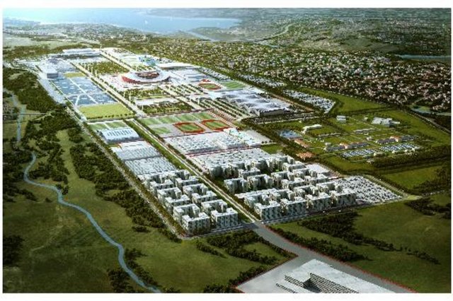 Olimpik Şehir Kümesi   - Oyunlar için yapılan çok sayıda spor tesisi sonrasında müsabaka ve antrenmanlar için de kullanılabilecek. Bu spor tesislerine ek olarak Master Plan dahilinde birçok konut, alışveriş merkezi ve ticari merkezler inşa edilecek. İşte bu özellikler İstanbul Olimpik Park Tesis alanının Oyunlar sonrasında kentsel bir miras heline gelmesini sağlayacak. -  -  -