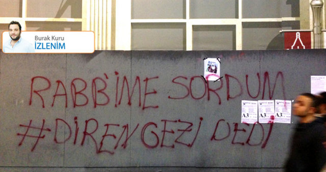 Rabbime sordum #direngezi dedi