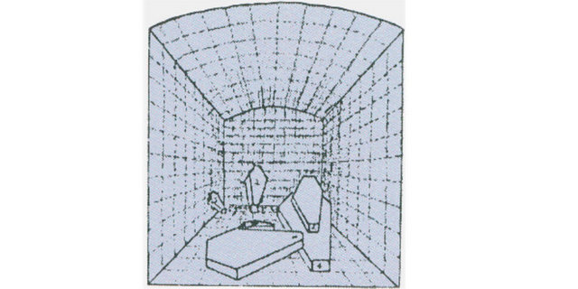 18 Nisan 1820'de güneşli bir günde vali son kez mezarı açtı. Kapıdaki mühür bozulmamıştı.