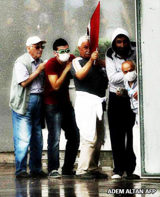 Taksim Gezi Parkı olaylarında yaşanan en çarpıcı kareler... - 1 ...