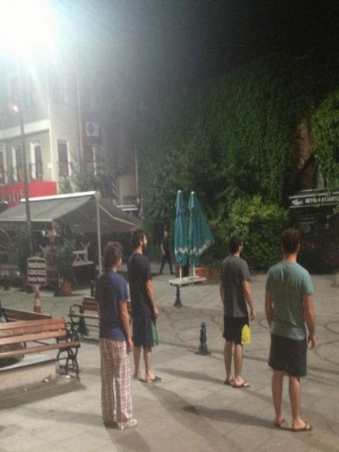 Samatya'da üniversiteliler sokakta! #duranadam
