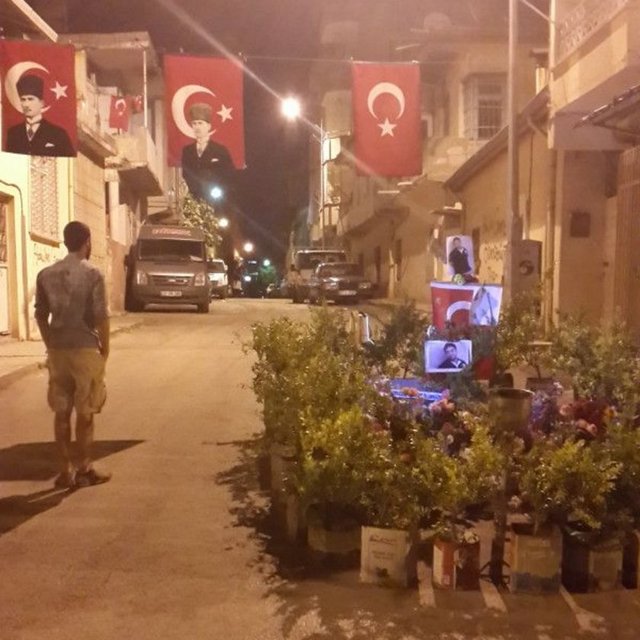 Armutlu'da Abdullah Cömert'in vurulduğu yerde #duranadam eylemi!
