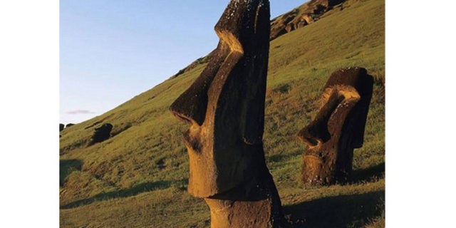 Dünyaca ünlü her turistik kitapta anlatılan taş heykeller Moai diye adlandırılırlar...
