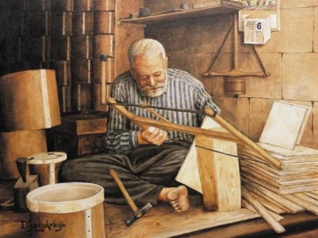 Külekçilik (Tahta kova yapımı)