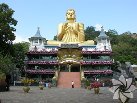 Altın Dambulla Tapınağı