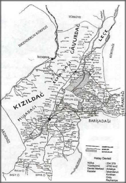 Hatay Devleti; İskenderun Sancağı'nın Fransız mandasındaki Suriye'den bağımsızlığını kazanmasıyla ortaya çıktı.