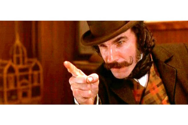 En iyi bıyıklı sahnesi. Daniel Day-Lewis, New Yok Çeteleri -  -