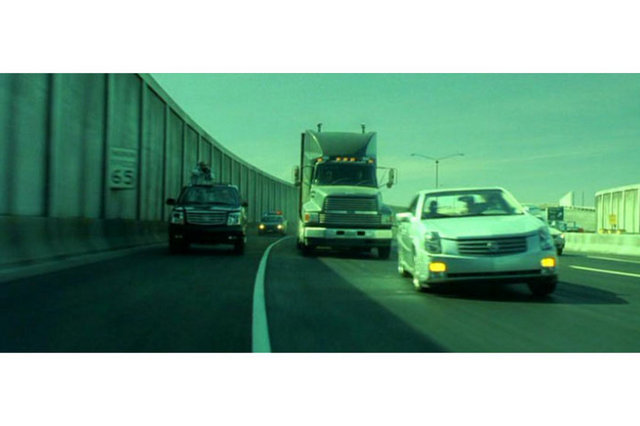 En iyi araçla kovalama sahnesi. Matrix Reloaded -