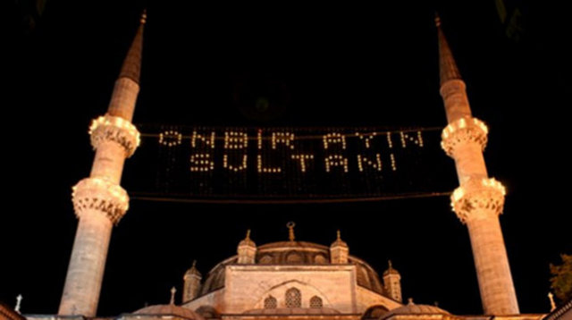11 ayın sultanı Ramazan ayı 28 Haziran 2014 tarihinde başlayacak...