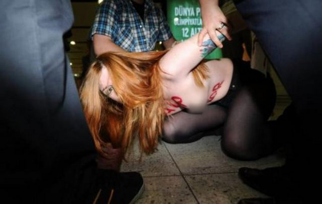 Femen, son günlerde Türkiye'de bir eylem hazırlığında olduğunu duyurmuştu.