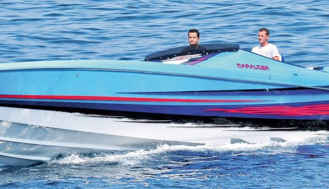 Ilıcalı, yeni teknesiyle Bodrum'da son sürat tatil yapıyor...