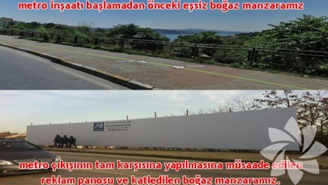 Boğaz Manzaramızın Reklam Panosuyla Kapatılmasını istemiyoruz! - 2.446 Destekçi