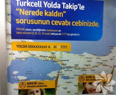 Turkcell "Yolda Takip" servisini kötüye kullanımı önlemek amacıyla kaldırdı - 182 Destekçi