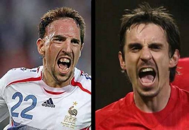 FRANK RIBERY - GARY NEVILLE