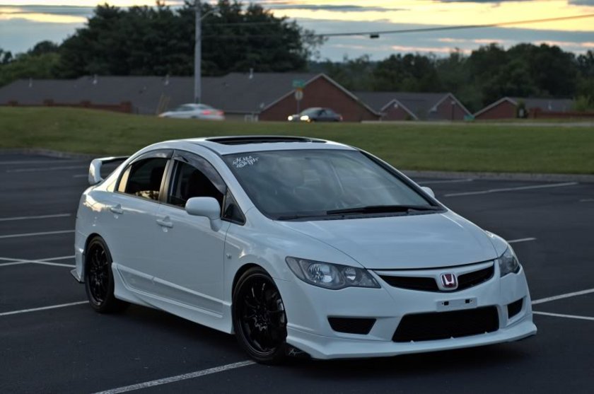 Honda Civic si 8 sedan White