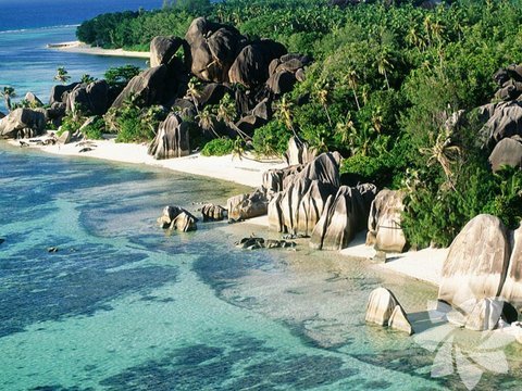 Anse Source d'Argent, La Digue kumsalı, Seyşeller