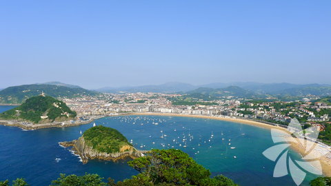 La Concha plajı, İspanya