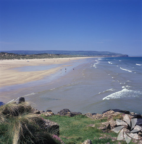 Portstewart Strand plajı, Kuzey İrlanda