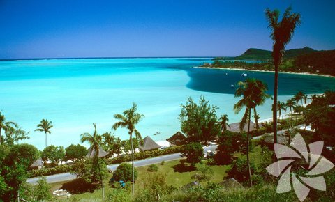 Matira plajı, Bora Bora, Tahiti