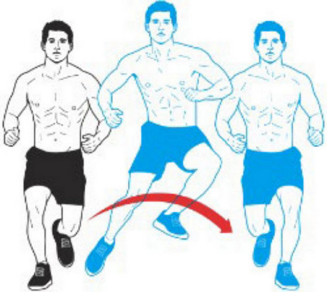 Kalçanızı hafifçe dışarı çıkarırken dizlerinizi de aynı şekilde hafifçe kırın. Şimdi sol ayağınızı yerden kaldırın ve sağ ayağınızdan güç alarak sol tarafa doğru zıplayın, Ardından yere sol ayağınızın üzerinde inin, bir saniye duraklayın ve hareketi diğer yöne de zıplayarak tekrarlayın. Otuz saniye boyunca bu harekete devam edin.