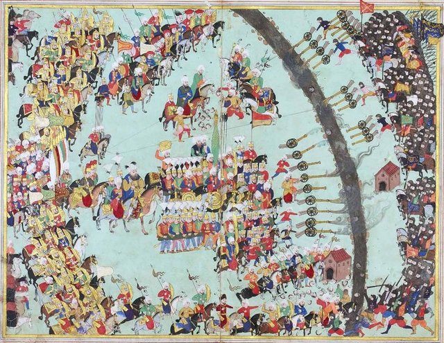 Biz de atalarımızın yolundayız ve daima memleketler ve alınmaz kaleler fetheylemekteyiz.