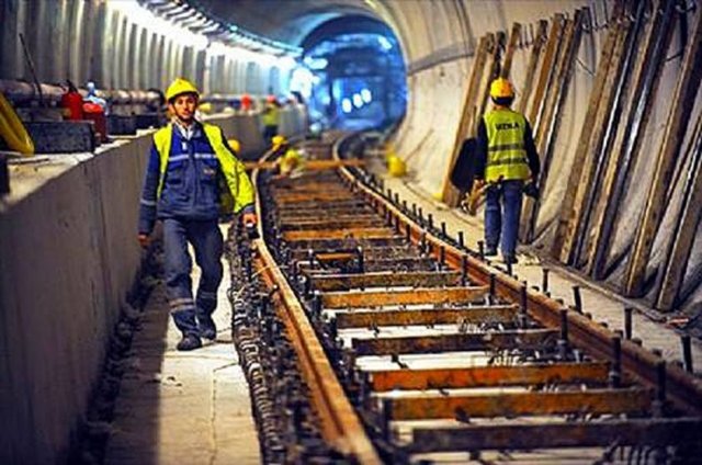 Bağcılar - K.Çekmece : 7.5 km saatte: 70 bin yolcu -
