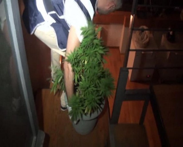 Uyuşturucu madde ticaretinden kazanıldığı değerlendirilen 2 bin 550 Euro ve 4 bin 285 TL'ye ise el konuldu.