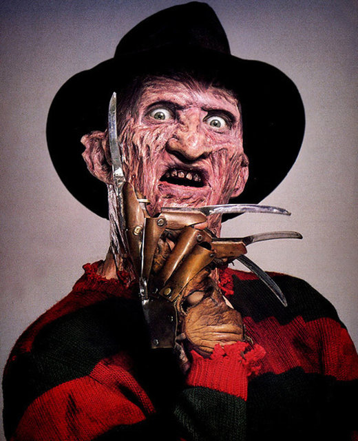 Çocukluğumuzun korkulu rüyası Freddy Krueger.