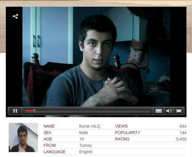 Burak Kılıç (19 yaşında, Öğrenci)