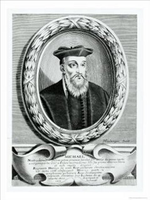 Gut hastalığına yakalanan Nostradamus, 2 Temmuz 1566'da Franciscan Manastırında öldü. Ölmeden bir gece evvel yanına kimseyi sokmadı ve soranlara "Bu son gecem, beni yalnız bırakın, zira sabaha ölmüş olacağım." diyerek son kehanetinde bulundu.  -