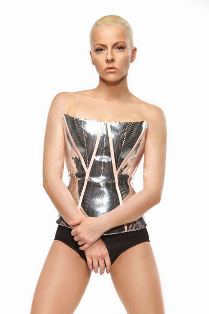 Rock şarkıcısı Pamela Spence...