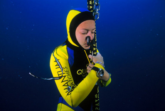 Yasemin Dalkılıç - Dünya sualtı dalış rekortmeni