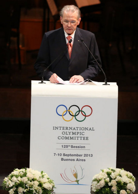 Arjantin Olimpiyat Komitesi Başkanı Gerardo Werthein de törende konuşma yaptı.
