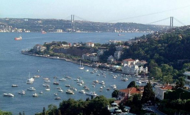 İstanbul Boğazı'nın en derin noktası: Bebek-Kandilli arası
