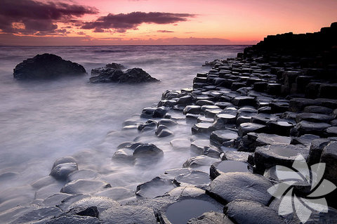 Giant Causeway, Antrim, Kuzey İrlanda