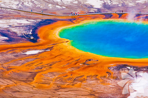 Büyük Prizmatik Bahar, Yellowstone Milli Parkı, ABD