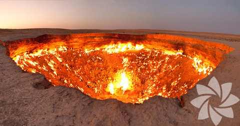 Hell Kapı, Derweze, Türkmenistan