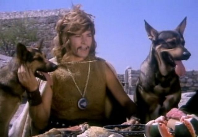 Tarkan / Kartal Tibet Tarkan : Bunu sana kim yaptı kurt ? Kurt : Hav hav hav Tarkan : Alçak Kostok !!