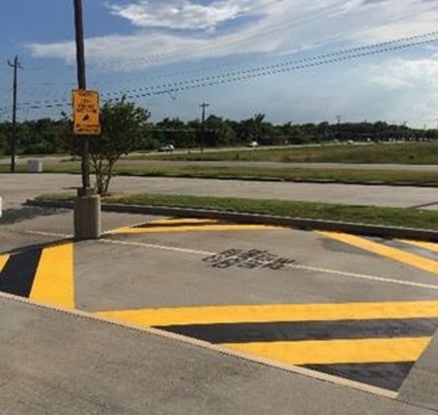 Yazıda 'Vatandaş Değişimi Güvenlik Bölgesi' yazıyor.  -