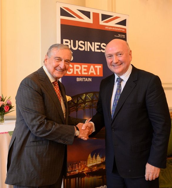 RAHMİ KOÇ, H.E SIR DAVID REDDAWAY