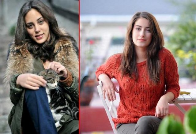 Hazal Kaya ve Öykü Karayel - Genç oyuncuların her ikisi de 1990 doğumlu. Ama Kaya sanki meslektaşından biraz daha genç görünüyor. Bunda da minyon tipli olmasının etkisi var.