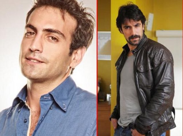 Buğra Gülsoy ve İbrahim Çelikkol - Buğra Gülsoy ve İbrahim Çelikkol 1982 doğumlu. Gülsoy minyon tipi nedeniyle biraz daha genç görünüyor. -