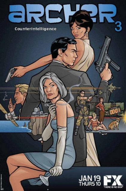 39- Archer:  2009'dan beri yayınlanan ABD yapımı televizyon serisidir.
