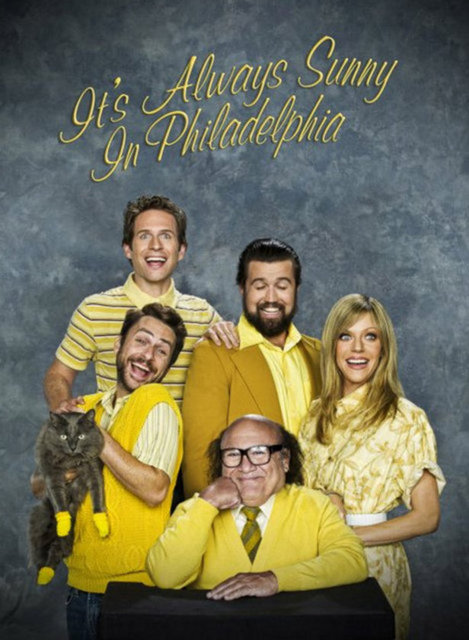 31- It's Always Sunny in Philadelphia:  4 Ağustos, 2005'te FX kanalında yayına başlamış bir komedi dizisidir. Dizi aynı zamanda oyuncuları olan Rob McElhenney, Glenn Howerton ve Charlie Day tarafından yaratılıp geliştirilmiştir.