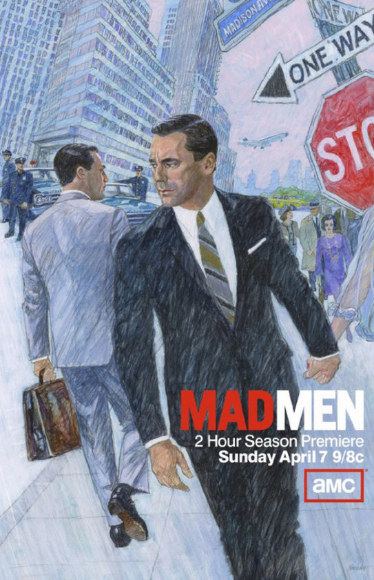 <b>49- Mad Men</b>\n\n1960'ların başında New York'un en prestijli ajanslarından birinde reklam yöneticisi olan gizemli ama bir o kadar da yetenekli Donald Draper'ın hayatını konu olan TV dizisi...