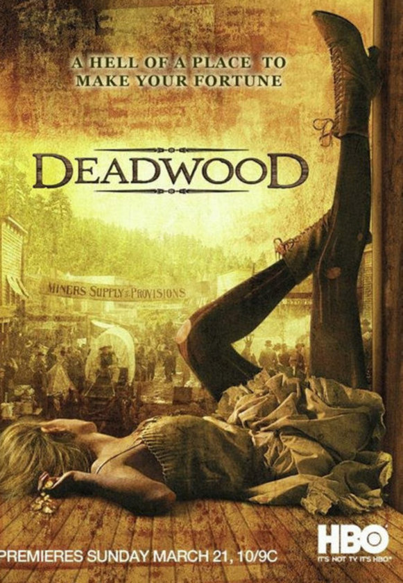 <b>22- Deadwood: </b> ABD yapımı Western tarzı televizyon dizisidir. David Milch tarafından yazılan dizi 21 Mart 2004 ile 27 Ağustos 2006 tarihleri arasında 12 bölümden oluşan 3 sezon olarak HBO televizyon kanalında gösterilmiştir.