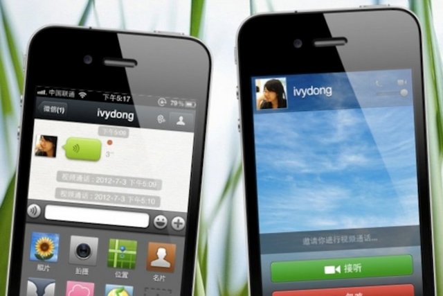 WeChat'i, iOS, Android, Symbian, Windows Phone ve Blackberry kullanıcıları indirip kullanabiliyor.